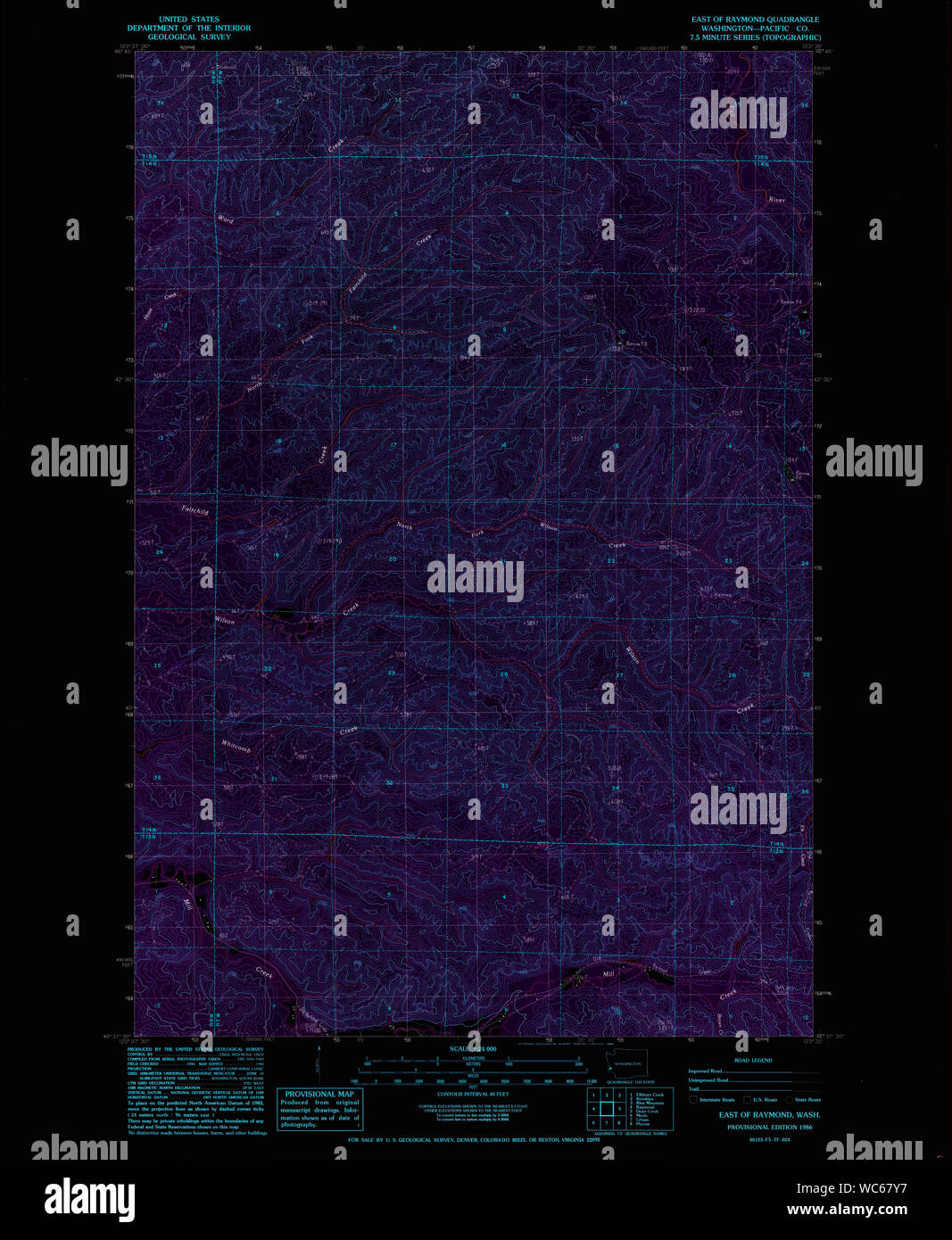 Map of raymond washington hires stock photography and images Alamy