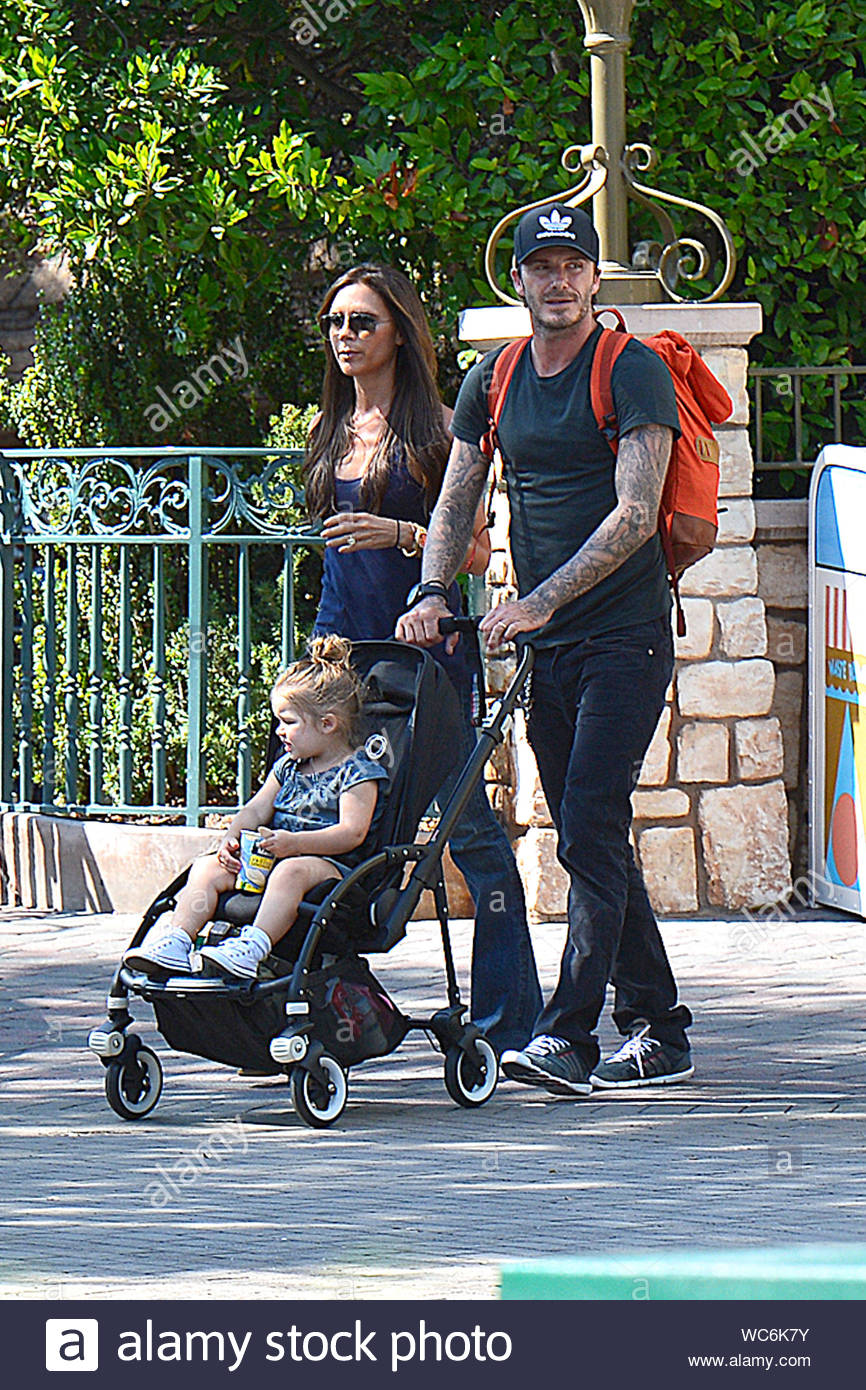 victoria beckham pram