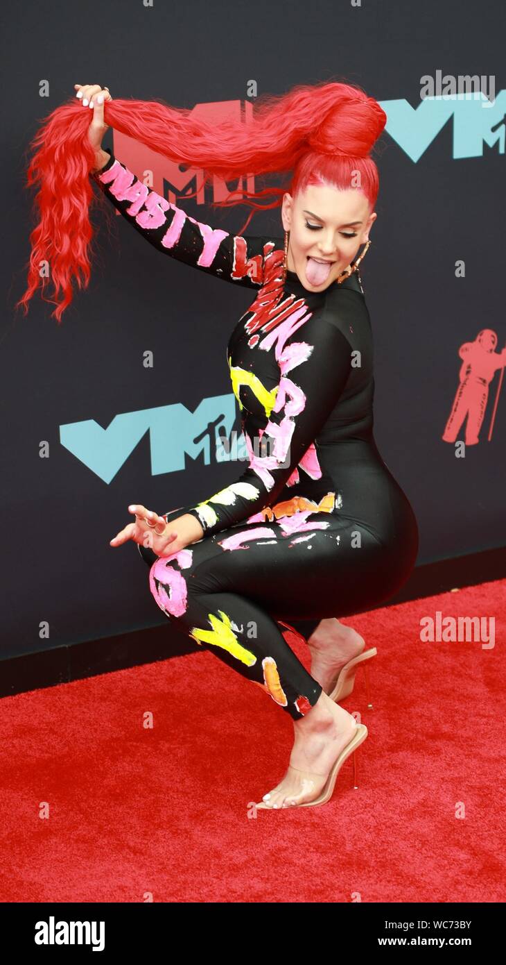 Newark, NJ, USA. 26th Aug, 2019. Justina Valentine at arrivals for 2019