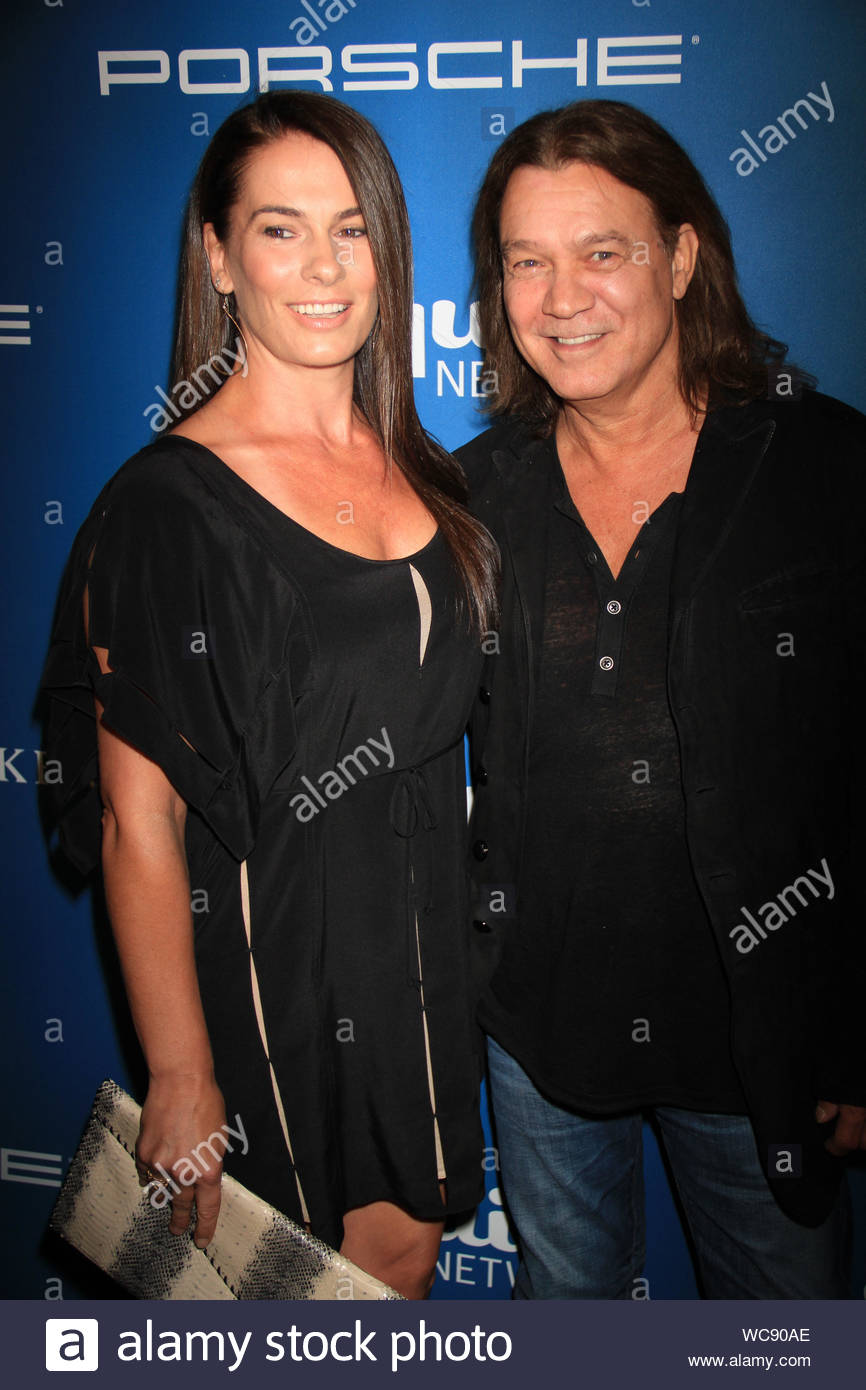 Eddie Van Halen And Janie Liszewski Stock Photos & Eddie Van Halen And