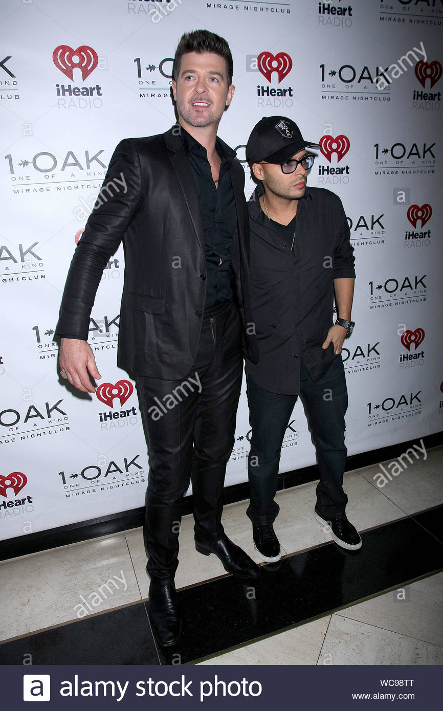 Las Vegas Nv Robin Thicke Attends The Iheartradio After Party