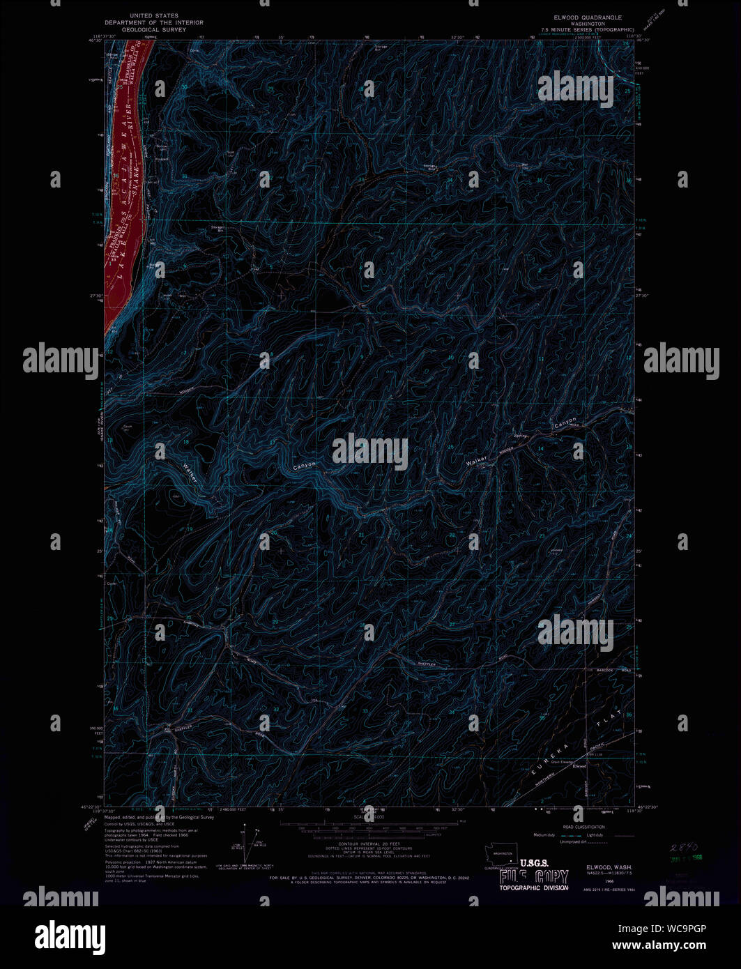 Map of elwood hires stock photography and images Alamy