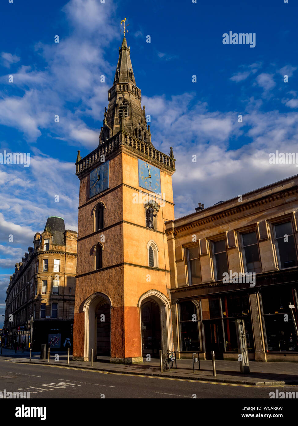 Glasgow trongate clock tower hires stock photography and images Alamy