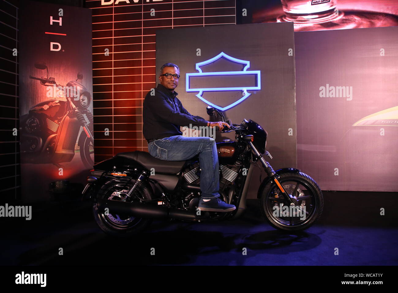 Harley Rajesh Harley davidson motorcycle and pacific hi-res stock photography and ...