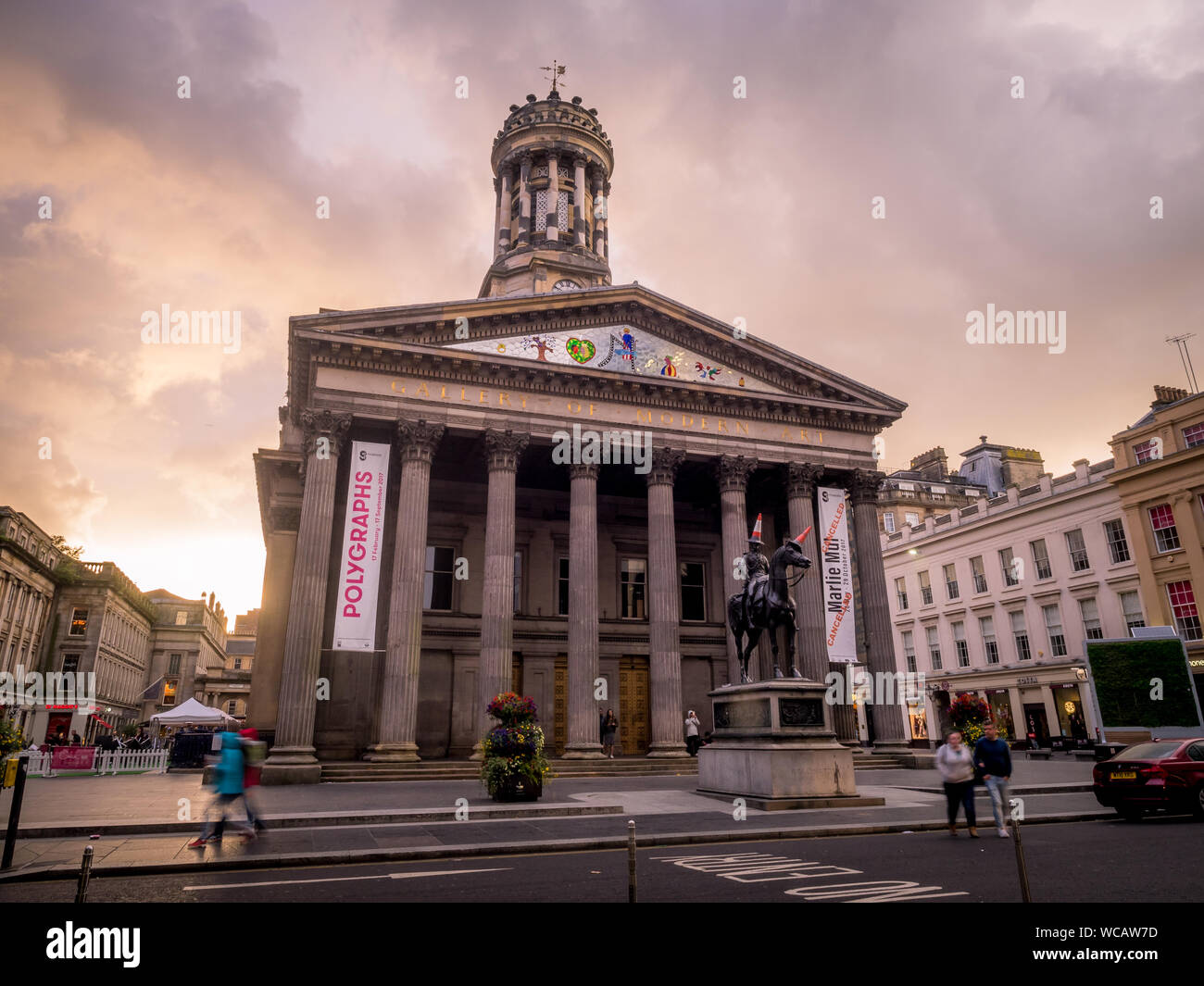 Glasgow Gallery of Modern Art on July 20, 2017 in Glasgow, Scotland. The Gallery of Modern Art