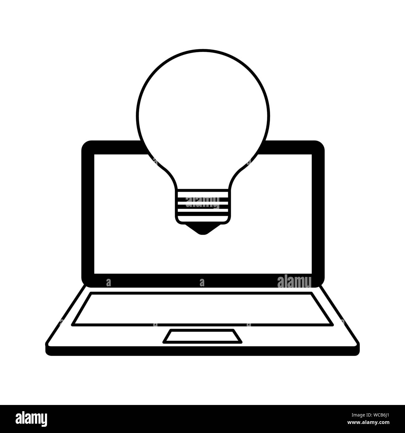Interactive light bulb Stock Vector Images - Alamy