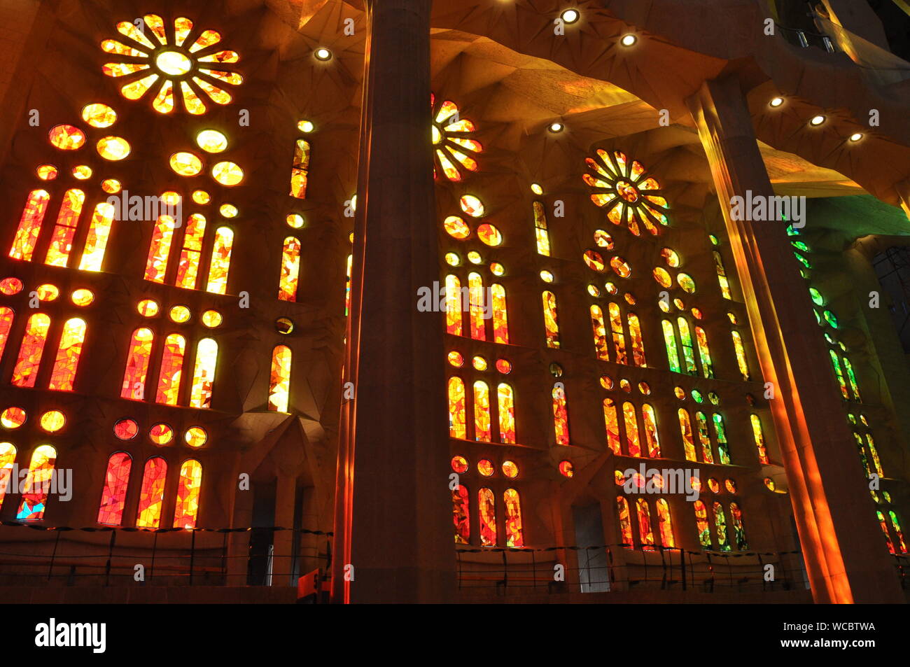 Stained Glass Sagrada Familia Hi res Stock Photography And Images Alamy