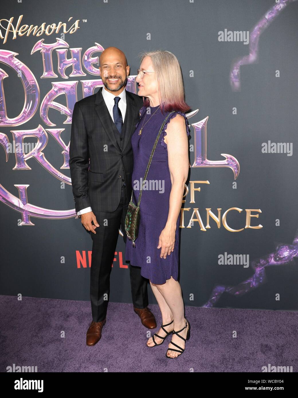 Astoria Queens, NY, USA. 27th Aug, 2019. Keegan-Michael Key, Lisa Henson at  arrivals for THE DARK CRYSTAL: AGE OF RESISTANCE Premiere, Museum of the  Moving Image, Astoria Queens, NY August 27, 2019.