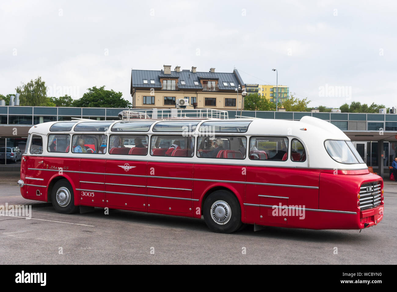 Ikarus 55-14 Lux Bus in Tallinn Estonia Stock Photo