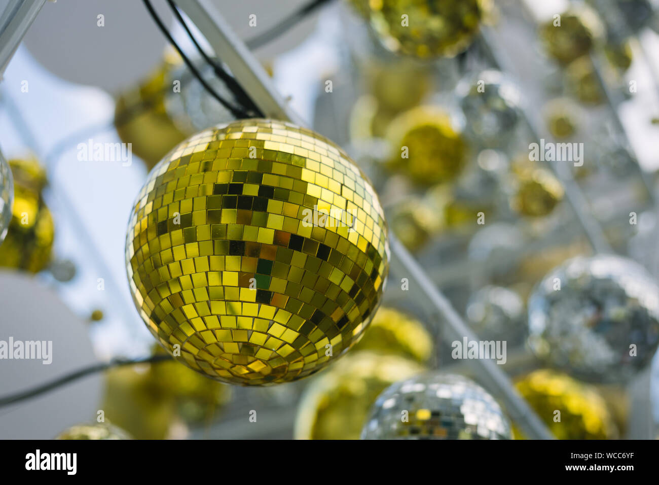 Decoration Balls Hanging On Ceiling Stock Photos Decoration