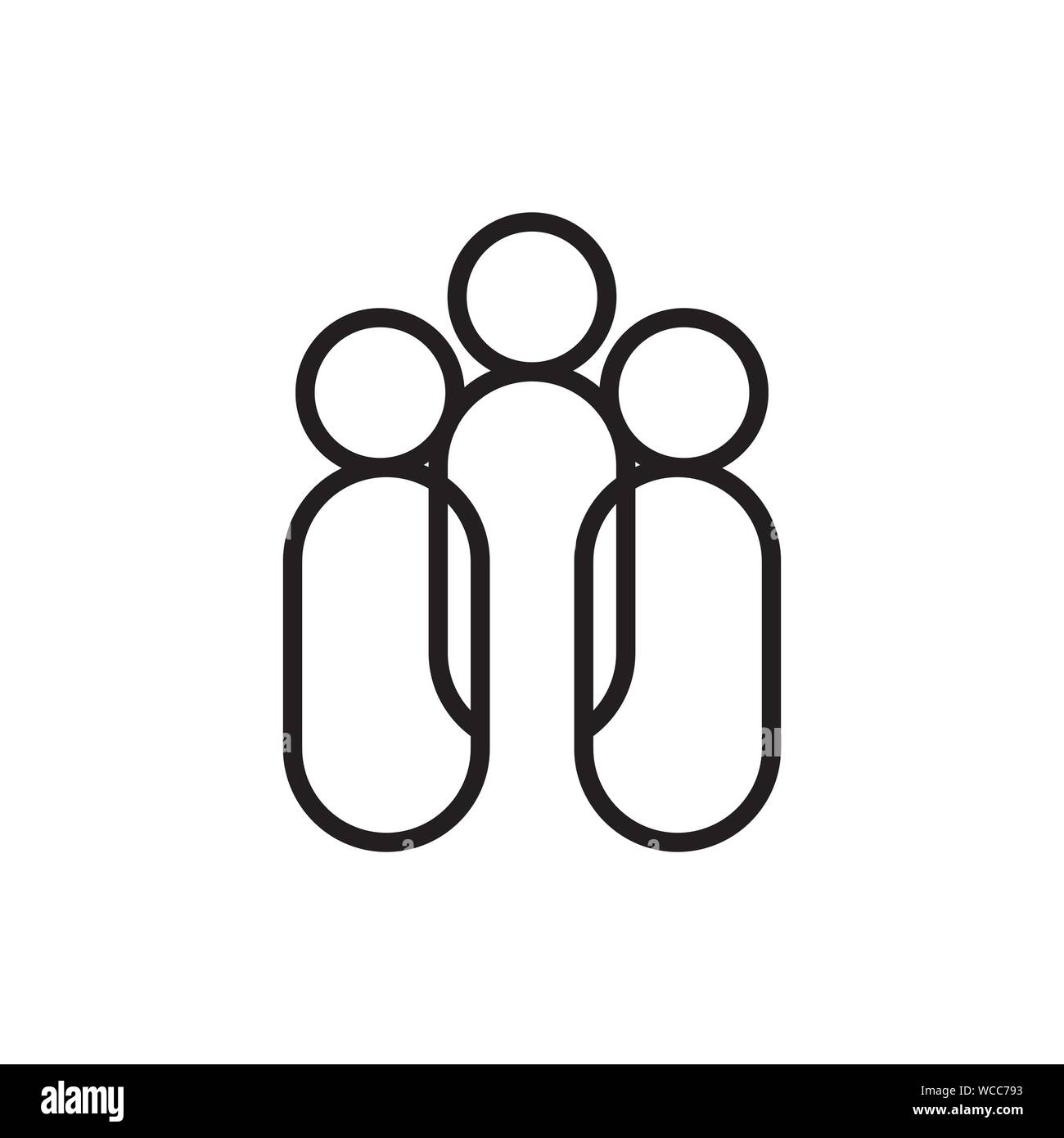 Download Community graphic design template vector isolated illustration Stock Vector Image & Art - Alamy