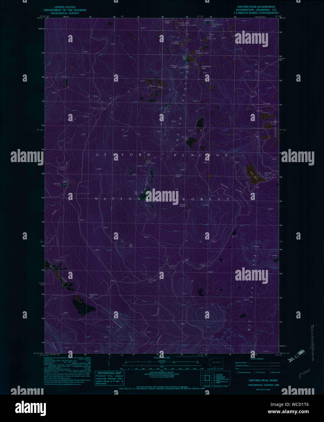 Map of gifford washington hires stock photography and images Alamy