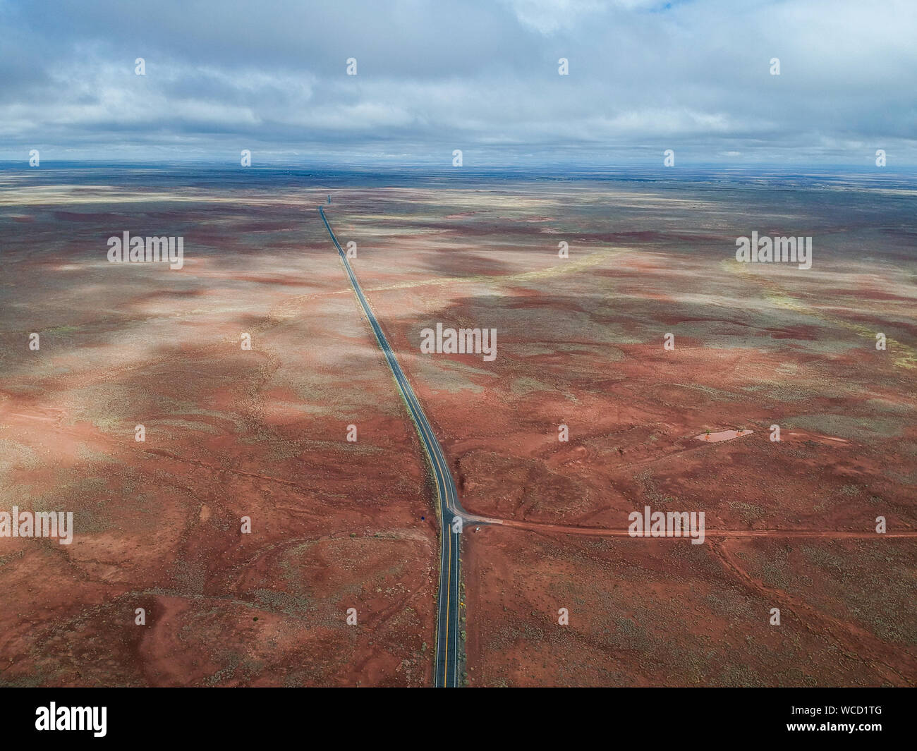 Aerial view of Monument Valley, Arizona, USA Stock Photo