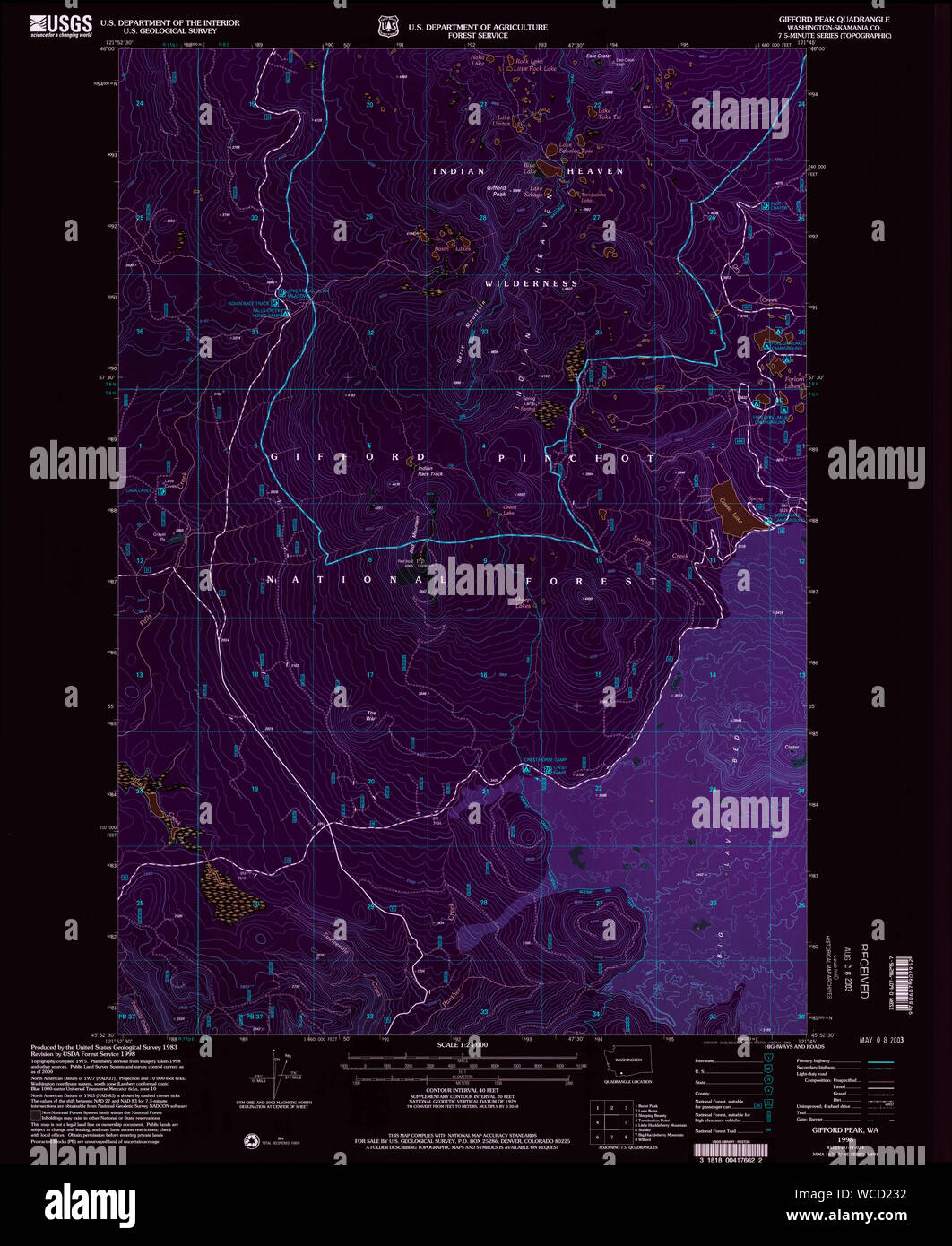 Map of gifford washington hires stock photography and images Alamy