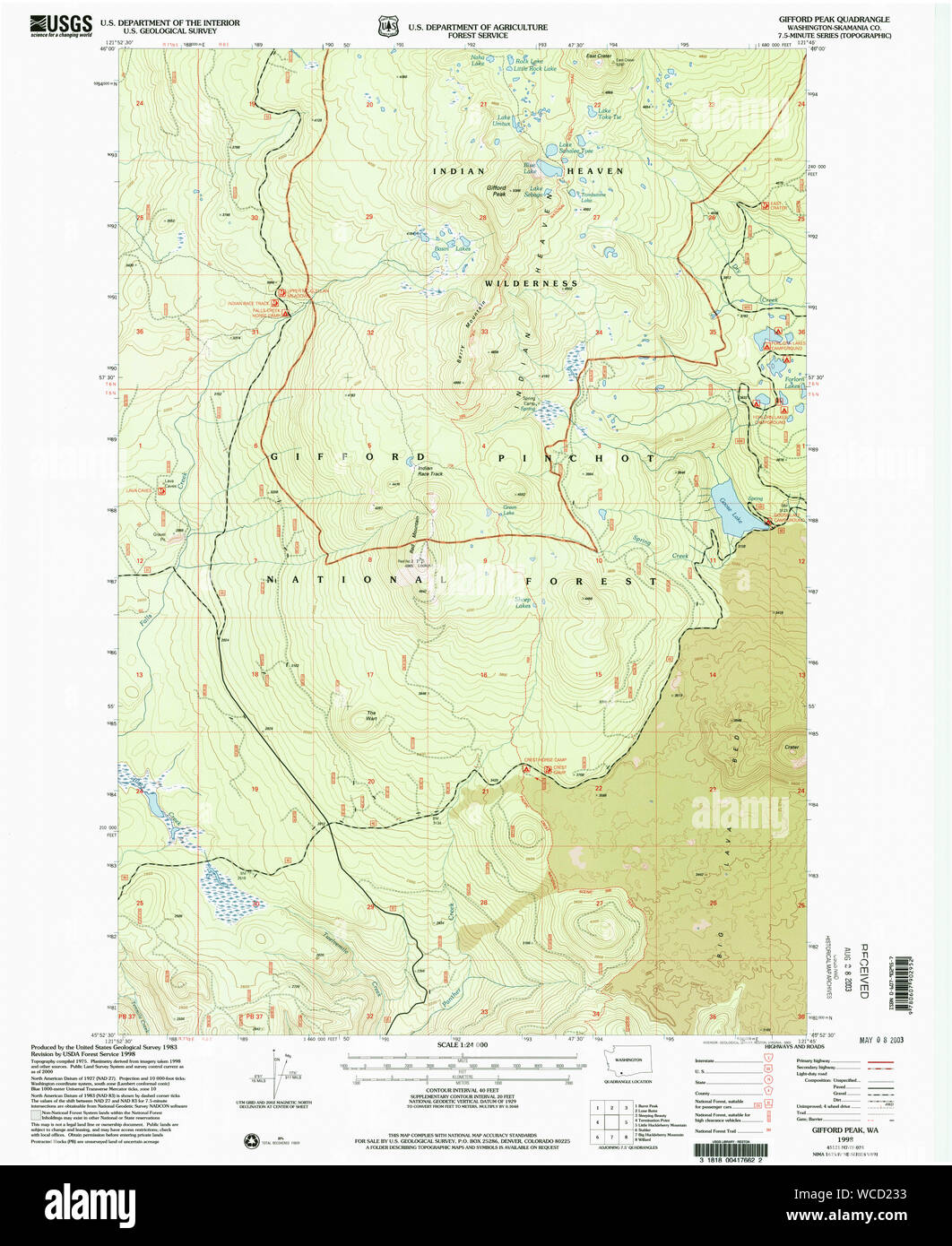 Map of gifford washington hires stock photography and images Alamy