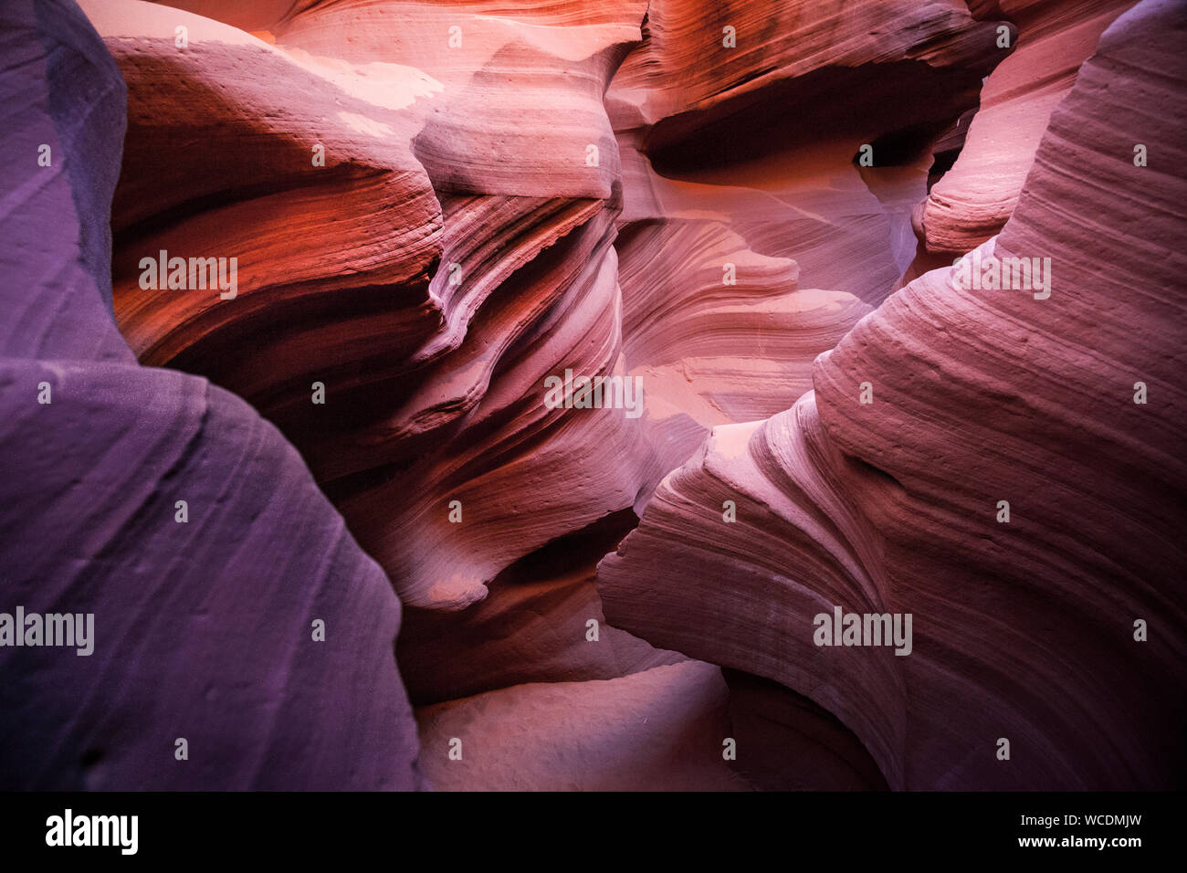 Rock Formation Of Antelope Canyon Stock Photo - Alamy