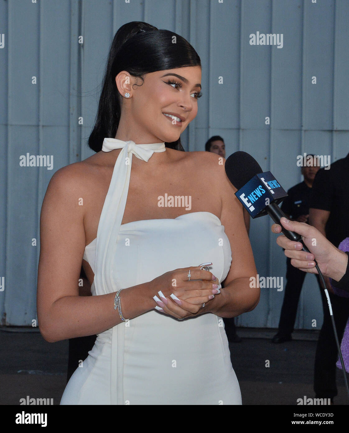 Kylie Jenner attends the premiere of Netflix's 'Travis Scott: Look Mom I Can Fly' at Barker Hangar on August 27, 2019 in Santa Monica, California. 'Travis Scott: Look Mom I Can Fly' traces the Houston rapper's rise to super-stardom, focusing on the months surrounding Scott's third album 'Astroworld'.  Photo by Jim Ruymen/UPI Stock Photo