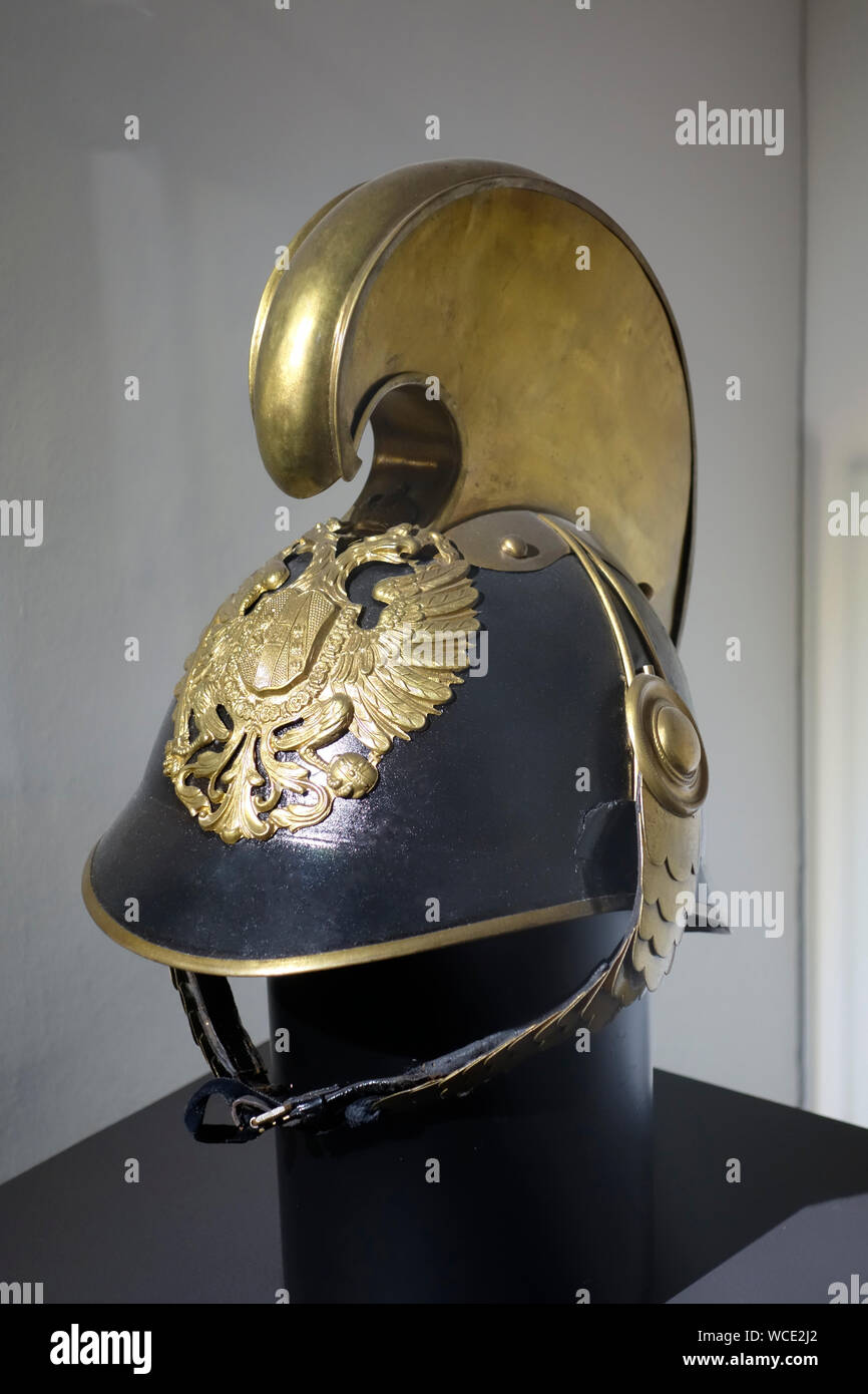 Austrian WW1 Dragoon EM Helmet Stock Photo Alamy