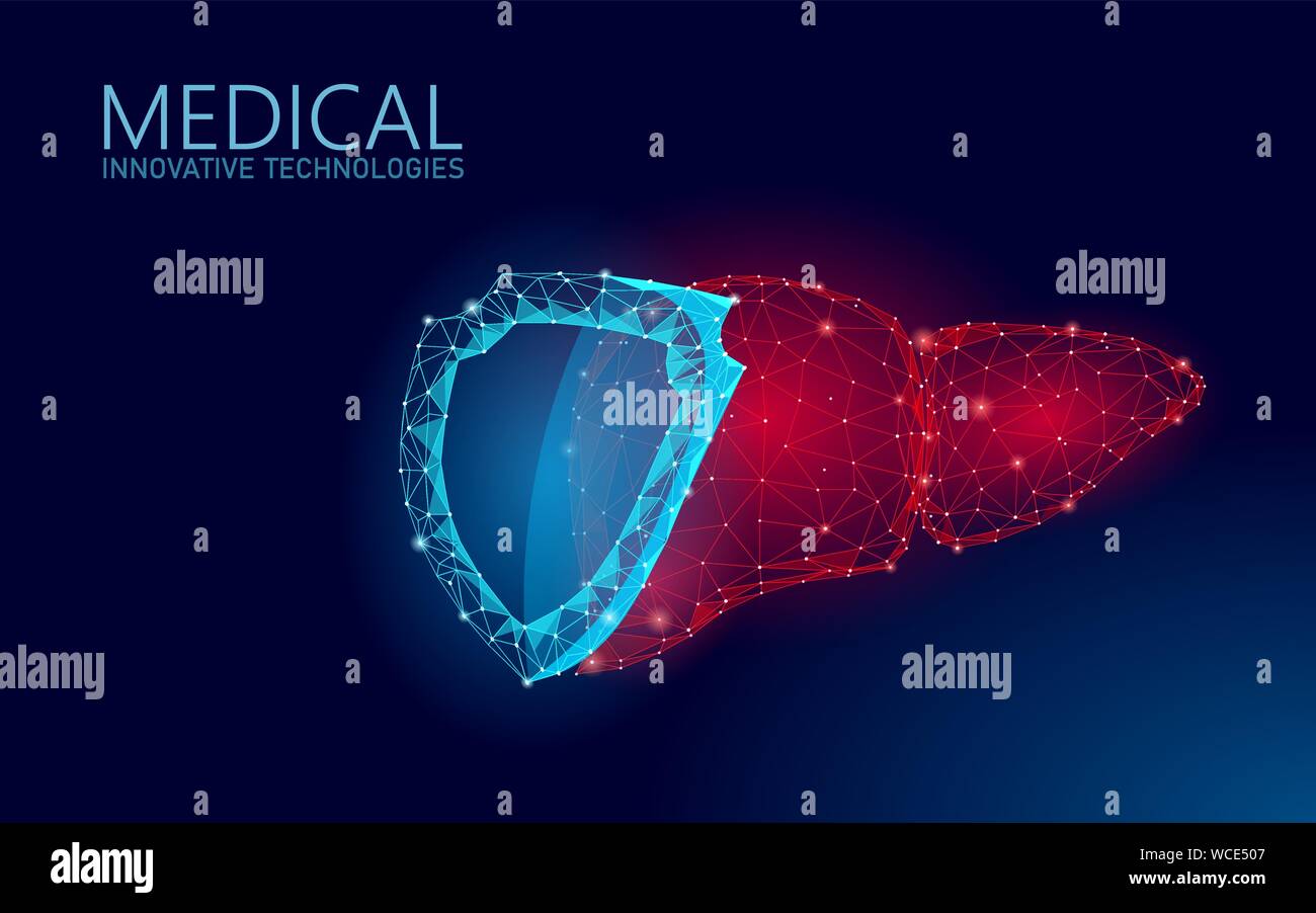 Human Liver Reconstruction Therapy Medical Concept Pharmacy