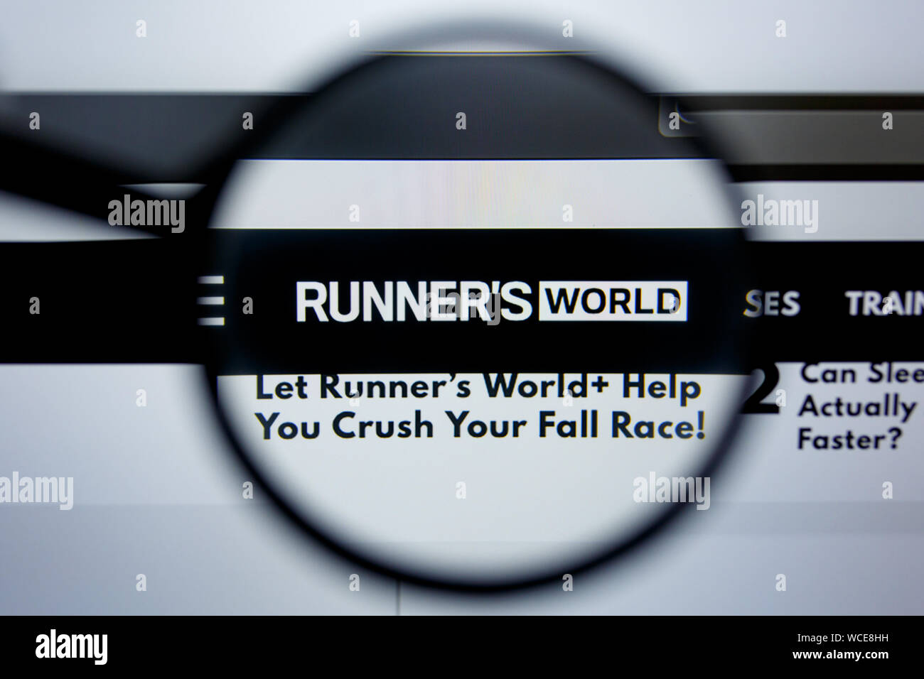 Los Angeles, California, USA 29 Jule 2019 Illustrative Editorial of