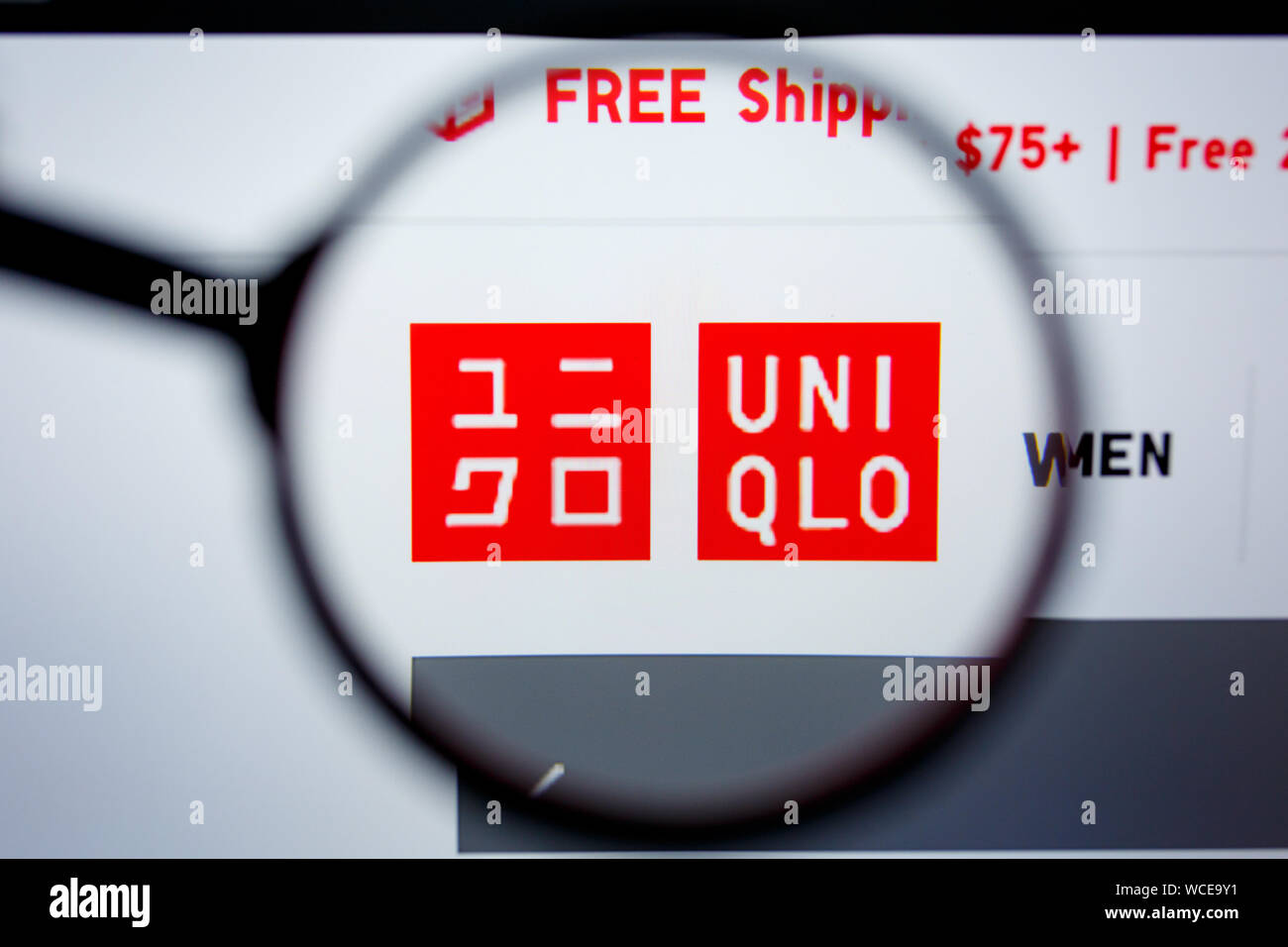 Uniqlo sign logo hires stock photography and images  Page 2  Alamy