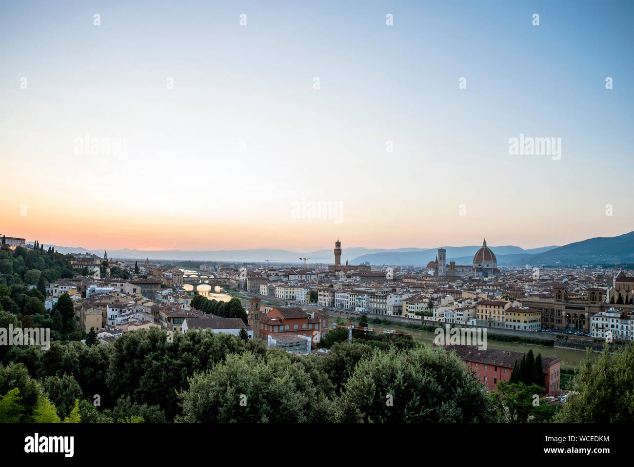 Florence Cityscape Stock Photo