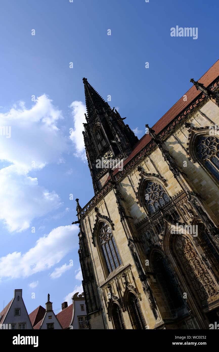 Lambertikirche in Münster Stock Photo