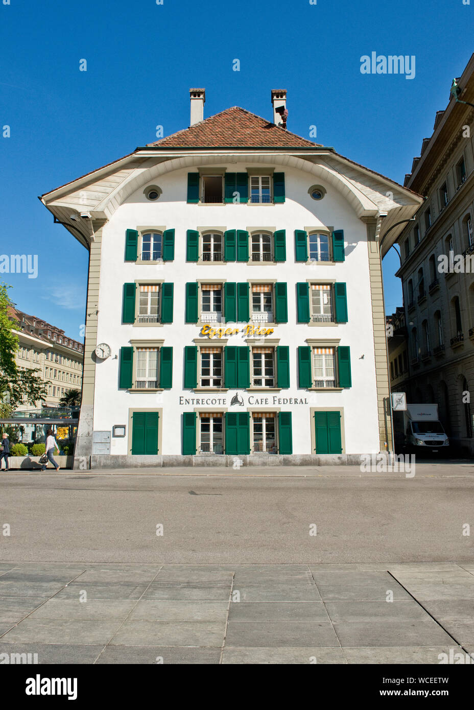 Entrecote Cafe Federal, Bern, Switzerland Stock Photo