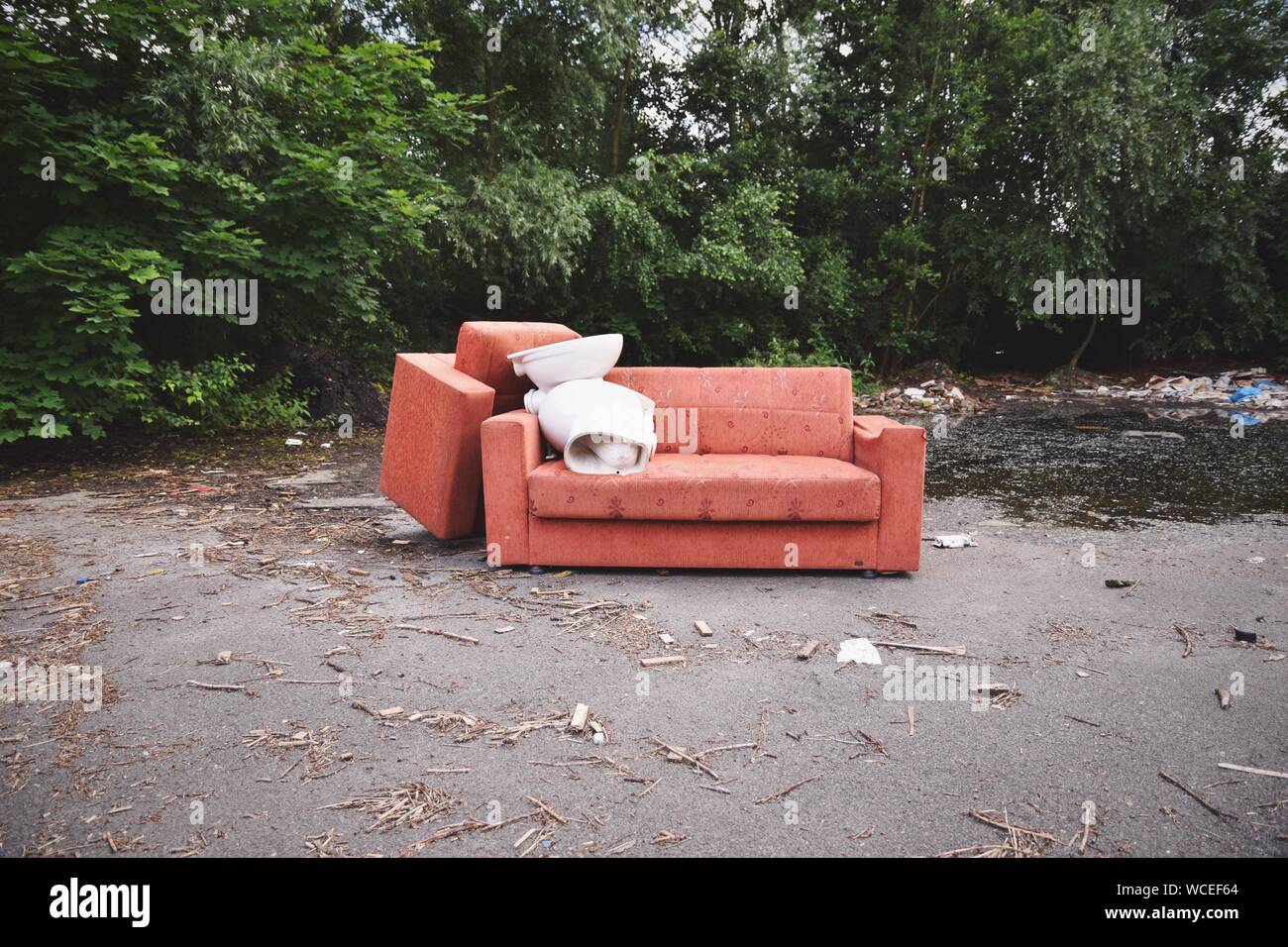 Damaged sofa hires stock photography and images Alamy