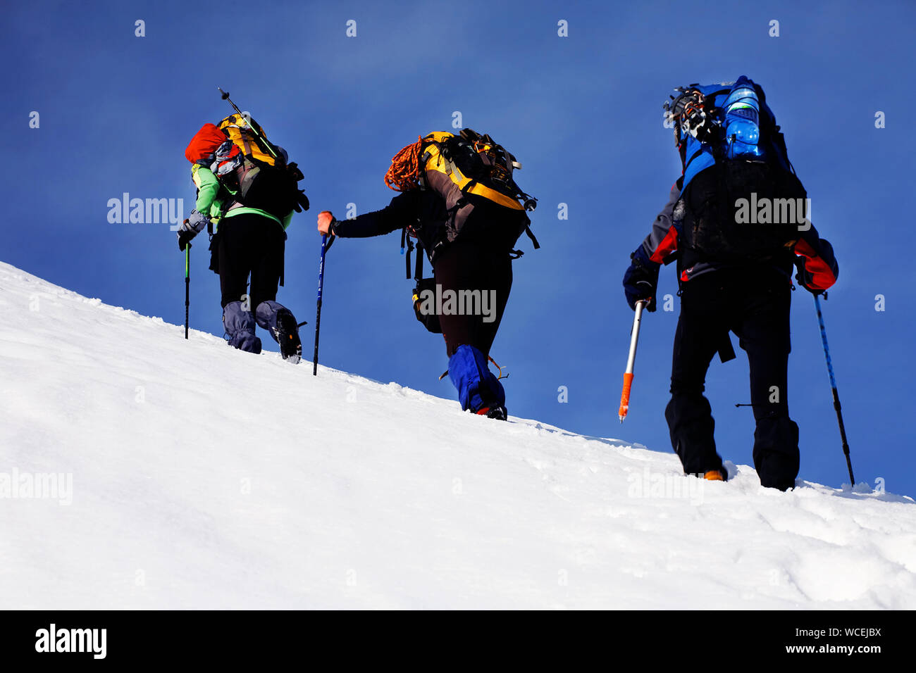 Low angle walking hi-res stock photography and images - Alamy