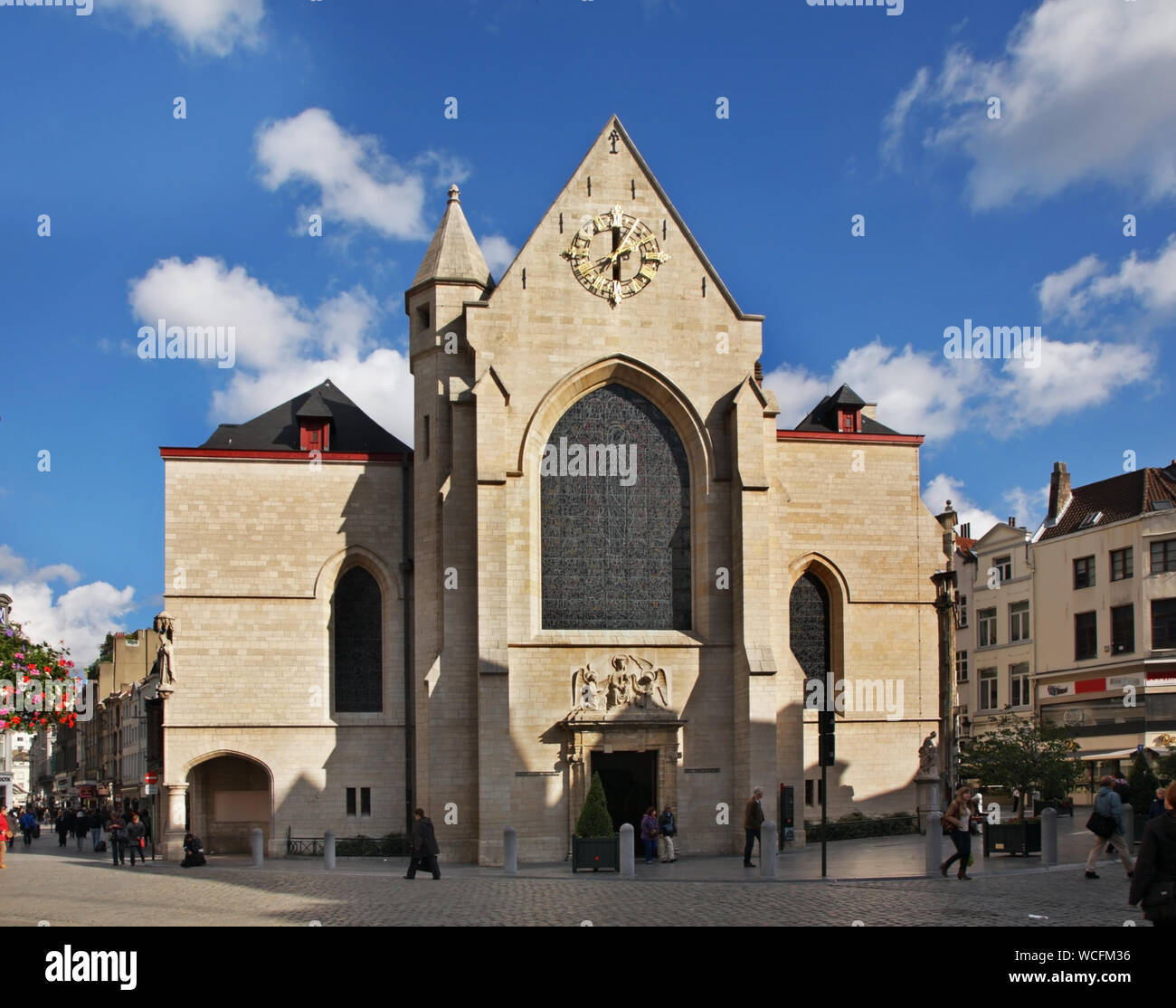 Nicholas church brussels hi-res stock photography and images - Alamy