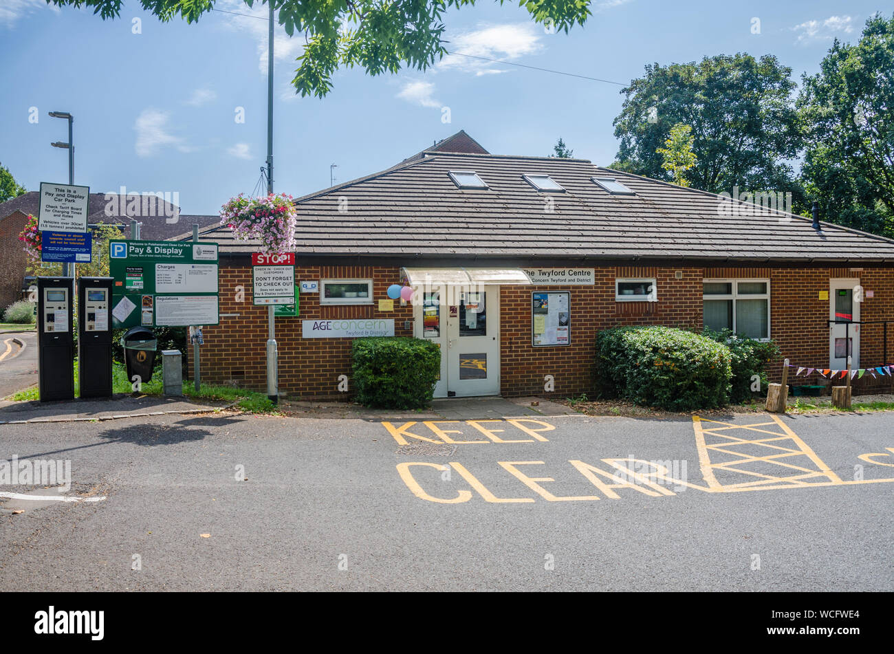 The Twyford Centre, home of Age Concern in Twyford, Berkshire, ticket