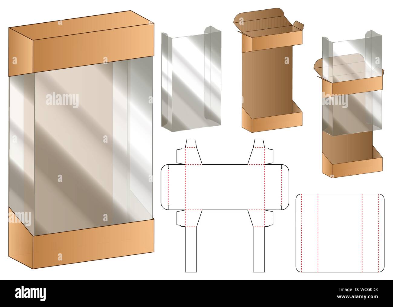 Download Box Packaging Die Cut Template Design 3d Mock Up Stock Vector Image Art Alamy 3D SVG Files Ideas | SVG, Paper Crafts, SVG File