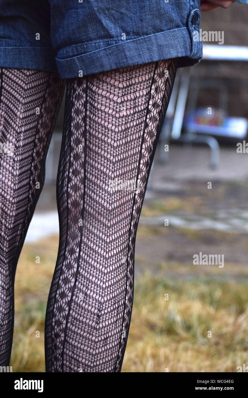 Woman wearing stockings hires stock photography and images Alamy
