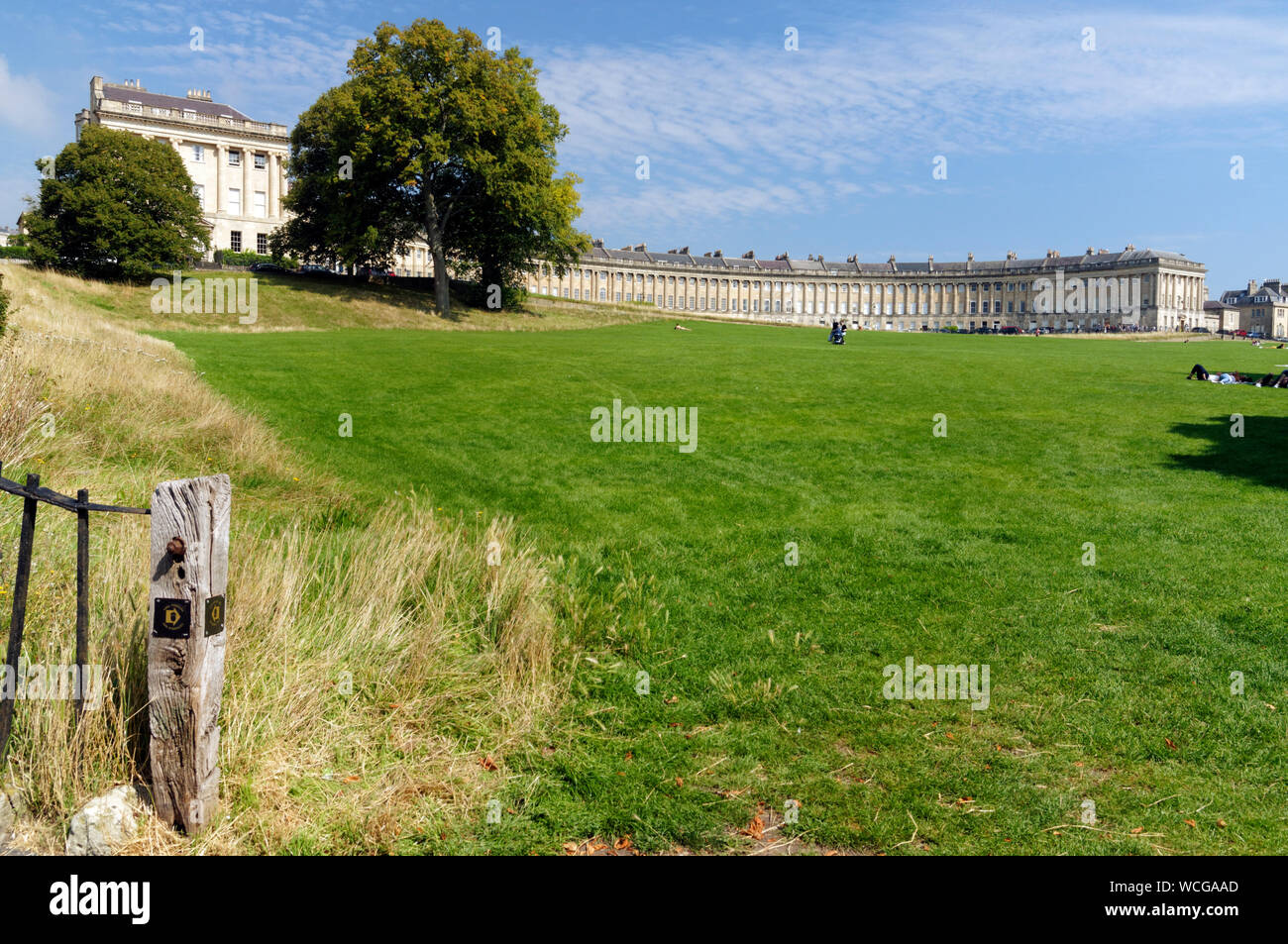 Royal Crescent, Bath, Somerset, England, UK. Stock Photo