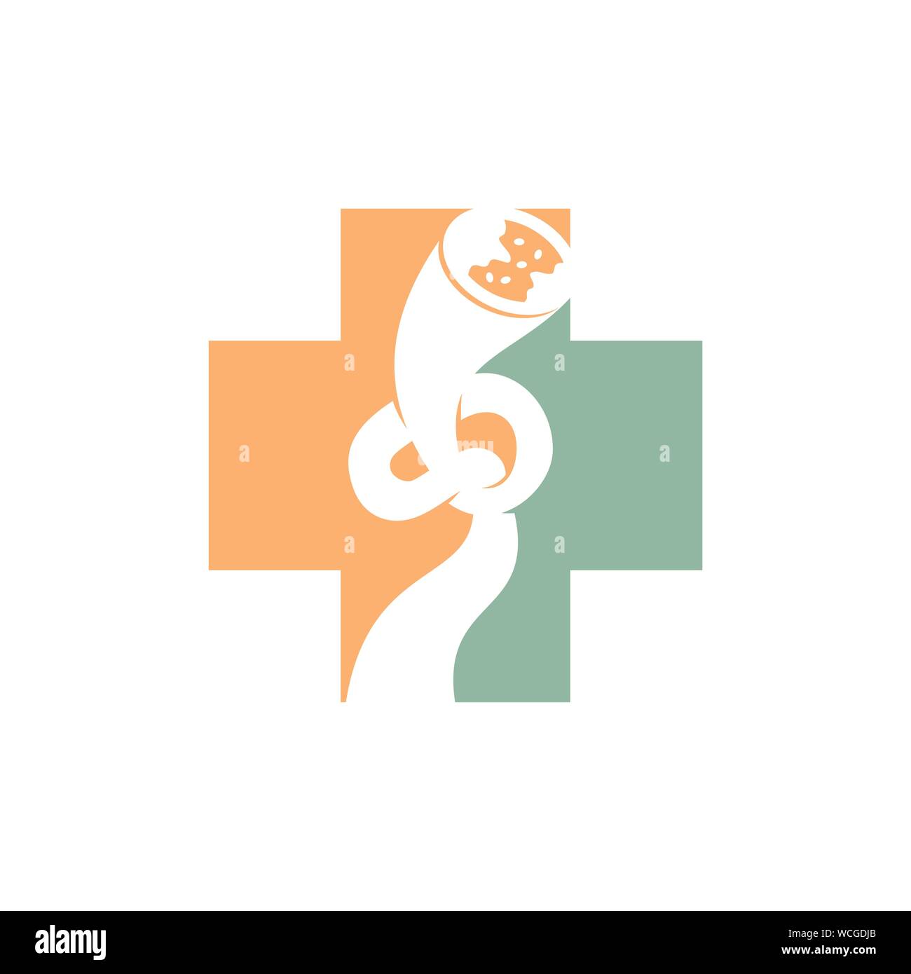 Health Risk Vector Orange Cholesterol in artery health risk vector design Illustration Stock ...