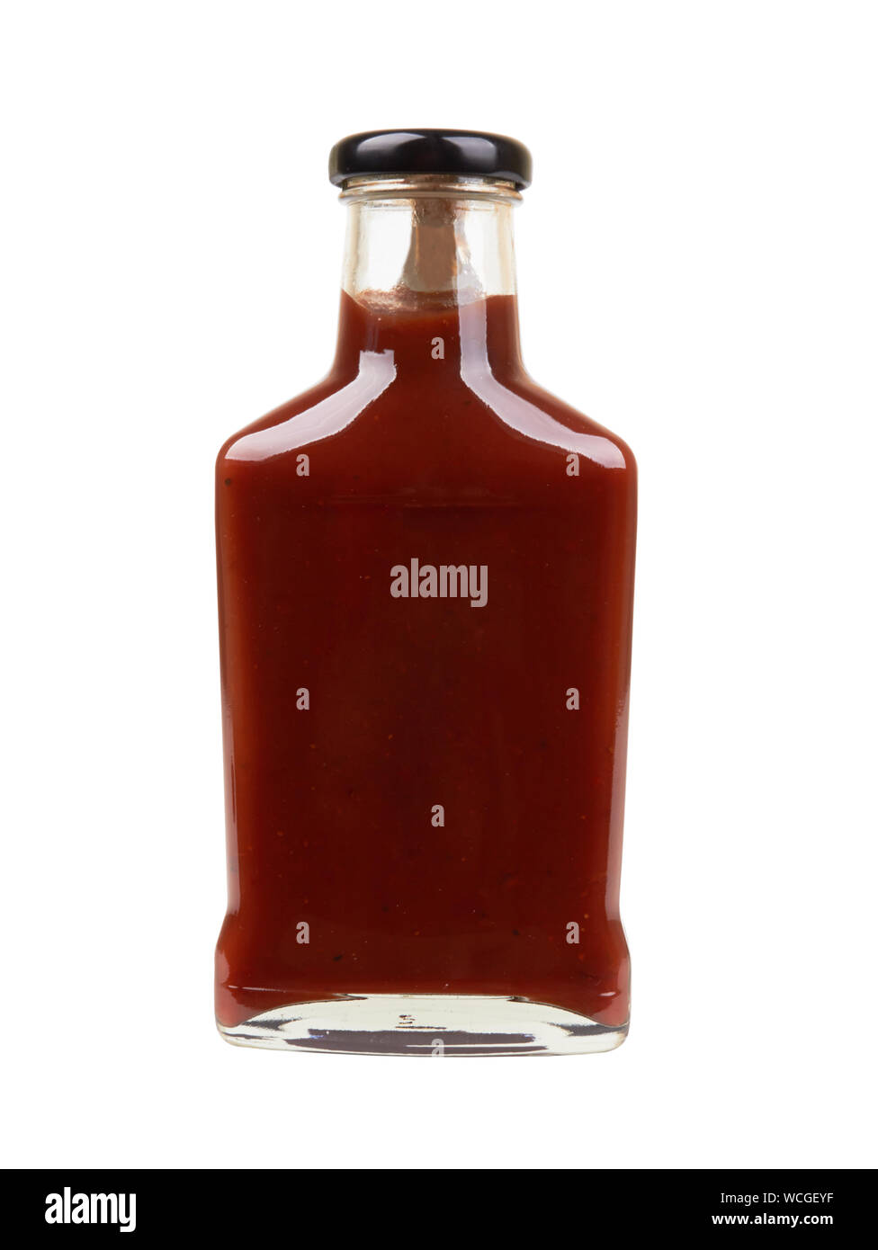 Bottle of tomato sauce isolated on white background Stock Photo - Alamy