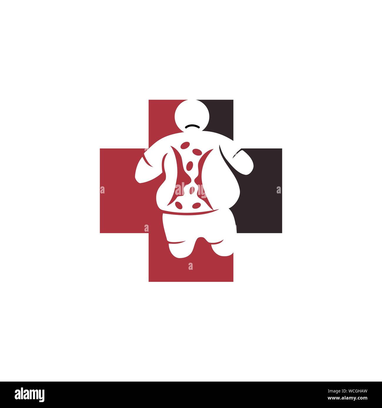 Cholesterol in artery health risk vector design Illustration Stock ...