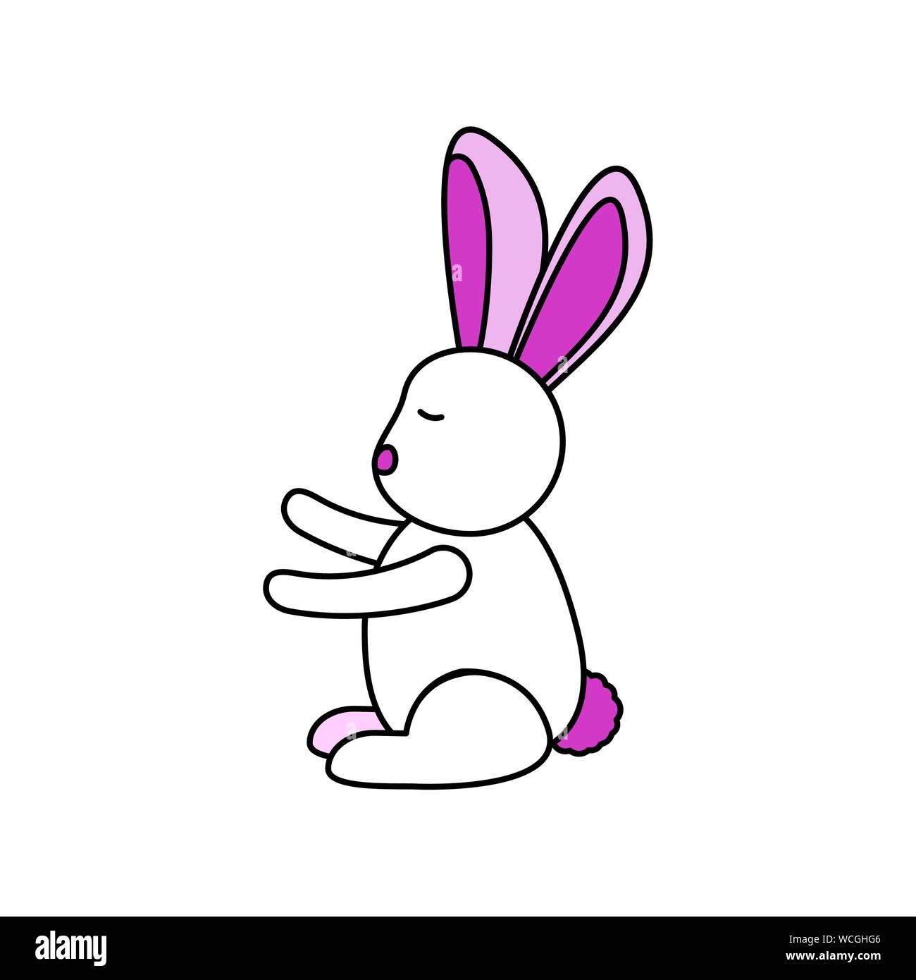 Isolated rabbit cartoon vector design Stock Vector Image & Art - Alamy