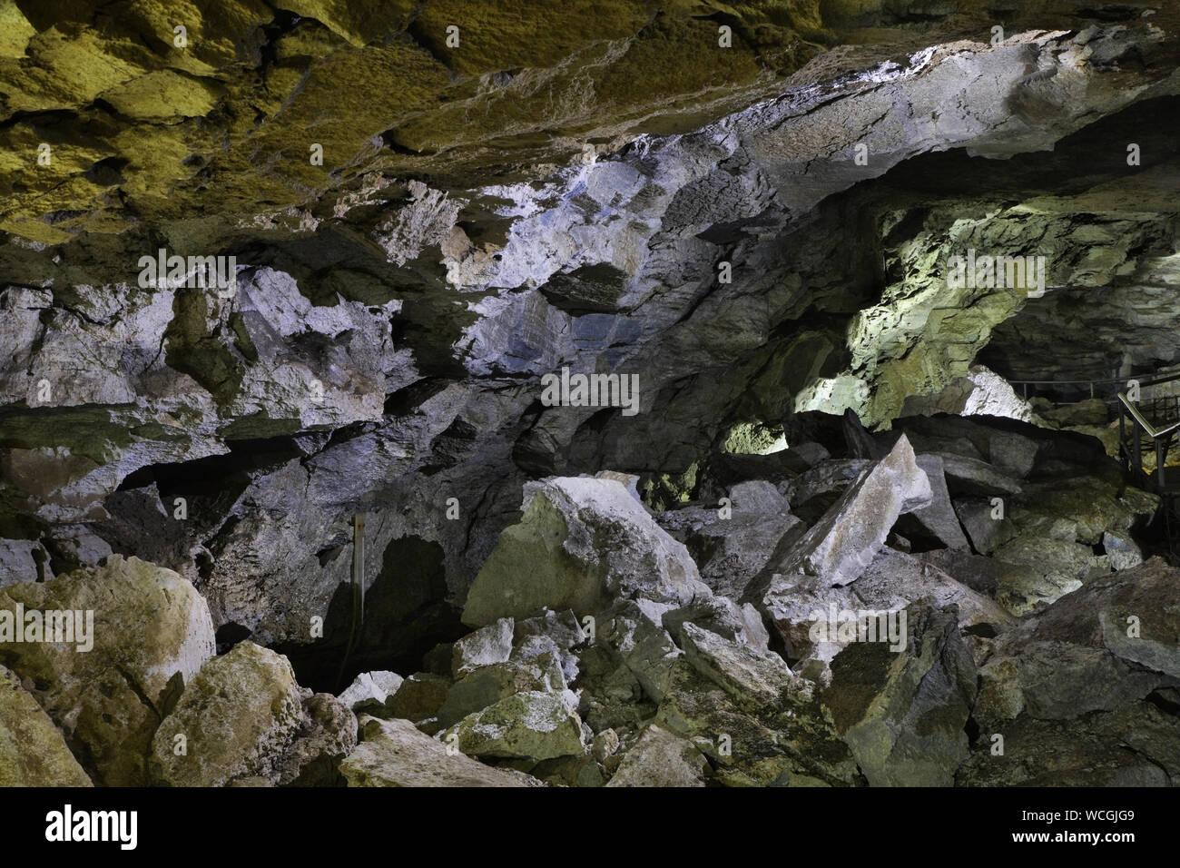 Kungur Ice Cave. Perm Krai. Russia Stock Photo - Alamy