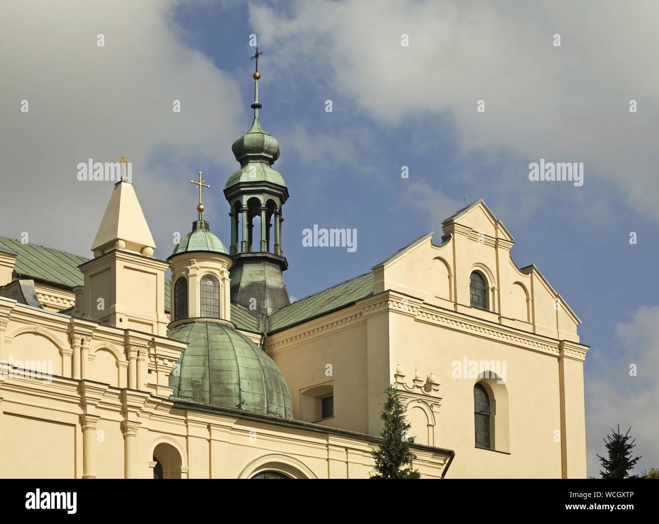 Church of Body of God in Jaroslaw. Poland Stock Photo