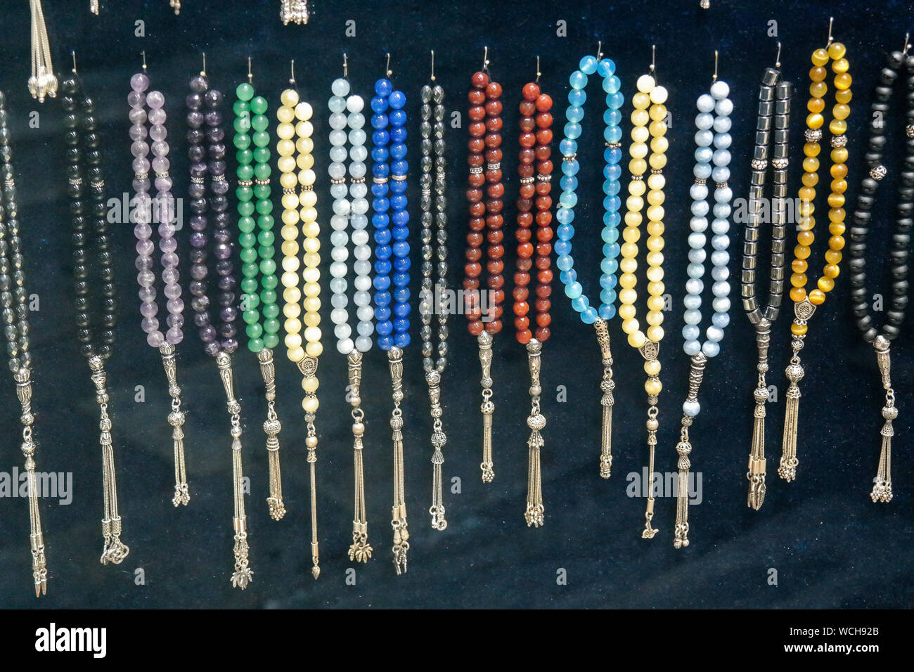 Prayer Beads at the Grand Bazaar, Istanbul, Turkey Stock Photo Alamy