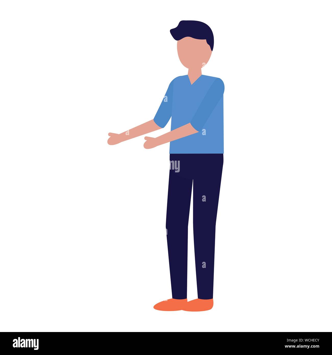 Isolated avatar man vector design Stock Vector Image & Art - Alamy