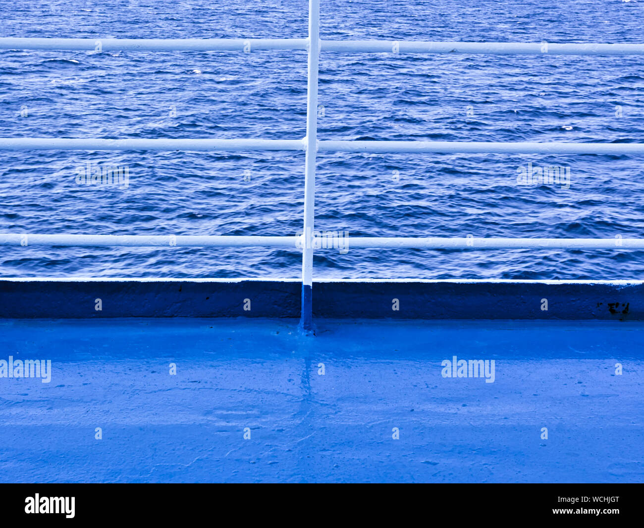 Ship Railing Texture Ferry deck and railings with textured sea background Stock Photo - Alamy