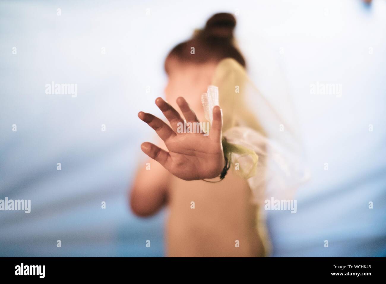 Stop sign hand gesture hi-res stock photography and images - Alamy