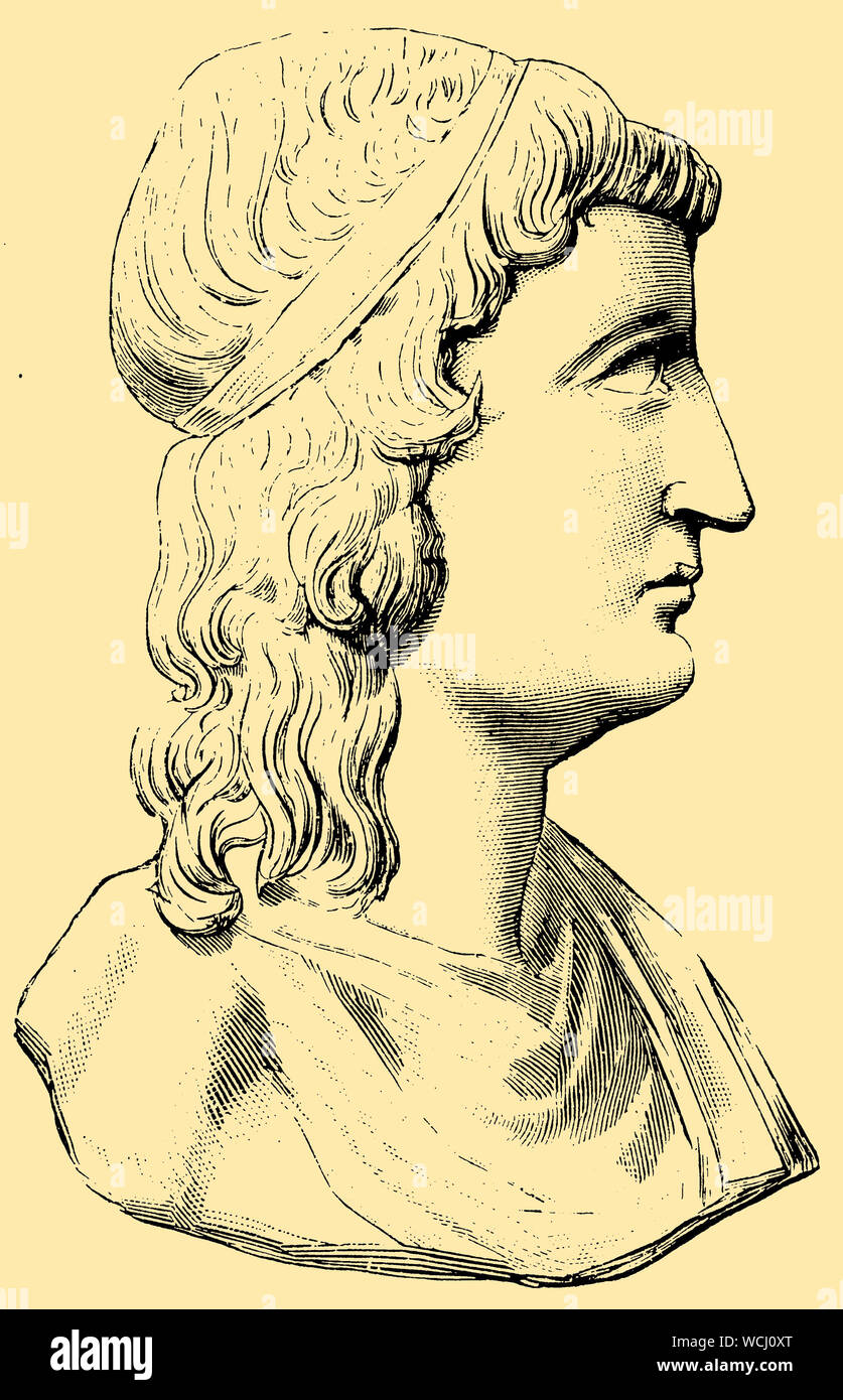 Lucius Apuleius, ,  (literary history book, 1895) Stock Photo