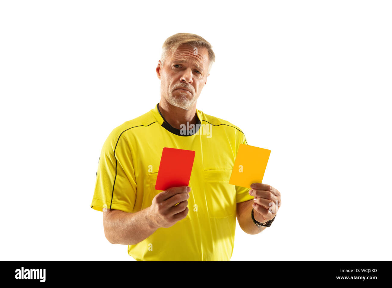 2,700 Referee Holding Red Card Images, Stock Photos, 3D objects, & Vectors
