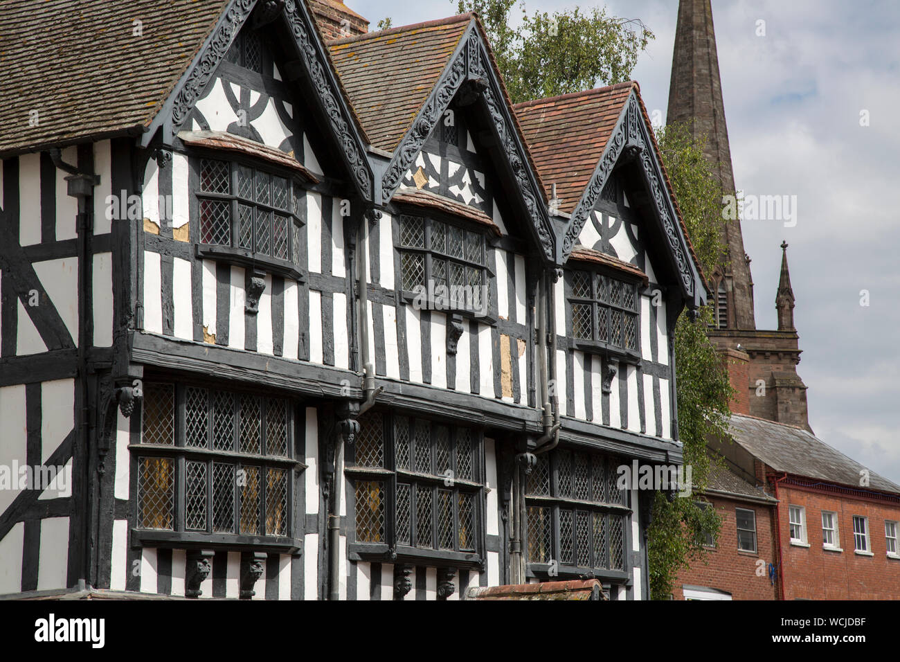Black and White House Museum; Hereford; England; UK Stock Photo Alamy