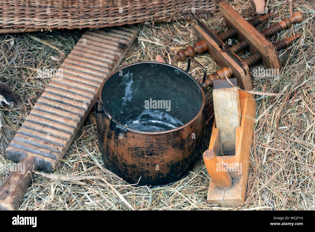 Old household items hi-res stock photography and images - Alamy