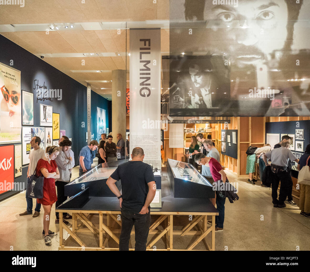 Stanley Kubrick, The Exhibition, Design Museum, London UK Stock Photo